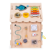 Montessori drevený domček XXL, 30 aktivít