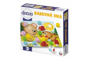 Farebná hra - mozaika/vkladačka spoločenská hra