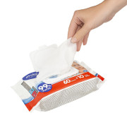 Opakovane použiteľný uzáver na vlhčené obrúsky Akuku