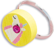 Kreatívna súprava Výroba šperkov drevené korálky Dúhová krajina 4 ks Janod Atelier