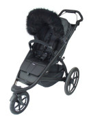 Univerzálny kožušinový golier na búdku kočíka 100 x 13 cm Emitex