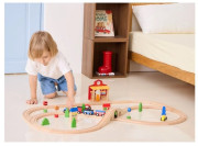 Drevená stanica batérie