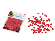 Konfety srdca - na párty, svadbu, oslavu zlatá srdiečka