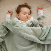 Deka z prírodnej bavlny 75 x 100 cm 0 m+ BabyOno