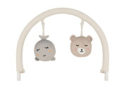 Vibračné lehátko s melódiami Glossy MoMi