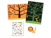 Kreatívna sada Zvieratká na naháňačku Djeco