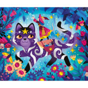 Kreatívna sada Atelier Mini Trblietavé obrázky Magická škola Janod