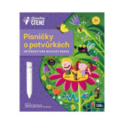 Kúzelné čítanie Kniha Pesničky o potvorkách Albi