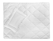 Posteľná 2D set do postieľky výplne 120x90 + 60x40 cm biele