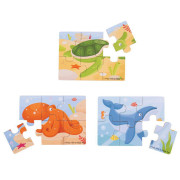 Puzzle 3v1 Bigjigs Toys