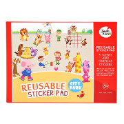 Znovupoužiteľné nálepky City Park Jarmelo