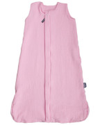 Letný 3D spací vak mušelín ružový