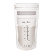 Sterilné vrecká na skladovanie mlieka a pokrmov Akuku 150 ml 30 ks