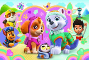 Puzzle trblietavé Skye a Everest Tlapková patrola/Paw patrol 70 dielikov