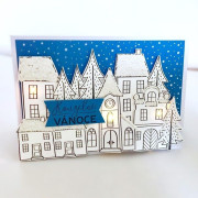 Detské pečiatky Aladine Stampo Art, 29 ks - Kúzelné domčeky