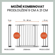 Zábrana Open N Stop 2 rozšírenie o 9 cm Hauck