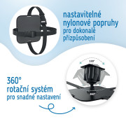 Spätné zrkadlo na dieťa na zadnú opierku Sipo