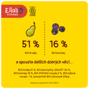 BIO Raňajky čučoriedka a hruška 100 g Ella's Kitchen