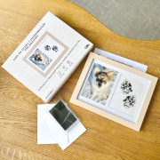 Fotorámik pre miláčikov so sadou na odtlačky Albi