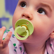 Colour anatomické cumlíky z prírodného kaučuku 2 ks 0 - 6 m Bibs