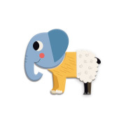 Drevené magnetky Legrační zvieratká Vilac