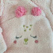 Zimná dievčenská dojčenská kombinéza Pidilidi Pink