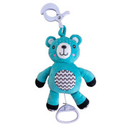 Naťahovací hrací strojček plyš 30 cm záves na postieľku/kočík Babyted