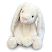 Zajačik plyšový krémový 41 cm