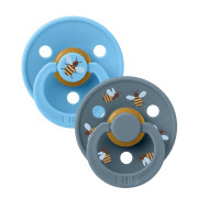 Colour Bumblebee cumlíky z prírodného kaučuku 2 ks 0 - 6 m Bibs