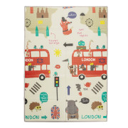 Multifunkčná penová skladacia podložka obojstranná 180 x 120 cm Savana Zopa