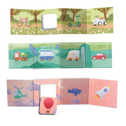 Súprava 3 Kuki leporel Autá KukiKuk