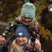 Zimná čiapka Teddy fleece double Olive Esito