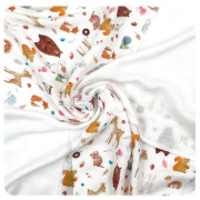 Bambusové obrúsky XKKO BMB 30x30 Digi - Wild Forest MIX