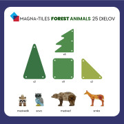 Magnetická stavebnica Forest 25 dielov Magna-tiles