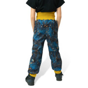 Rastúce softshellové nohavice Galaxie modré Esito