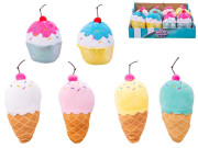 Fluffy Menu zmrzlina/cupcake plyšový 16/12 cm