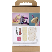 Sada na háčkovanie jednorožec Amigurumi