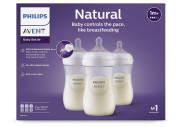 Fľaša Natural Response Philips Avent 260 ml, 1 m+, 3 ks