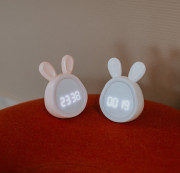 Budík zajac biely Mary's