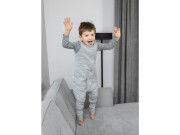 Celoročný spací vak s nohavicami Sleepee Melange Grey M