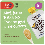 BIO White One Ovocné pyré s melónom 90 g Ella's Kitchen