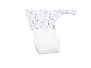 Letný spací vak s nožičkami modré lístočky Kaarsgaren