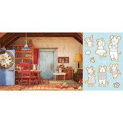 Strihaj, maľuj, nalepuj! Dom myšiek Sam & Julie