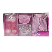 Set pre princeznú so sukienkou a papučky