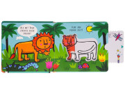 Čiary, máry, kuk! Džungľa ilustrácie Amanda Enright