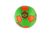 Lopta futbalová malý junior nafúknutý šitý koža 15 cm