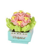 Stavebnica mini Sukulent v kvetináči mix druhov Koco