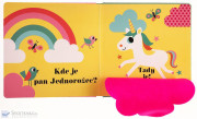 Kde je pán Jednorožec? Plstené okienka a zrkadlo!
