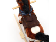 Hojdací koník s melódiou a šatkou Baby Mix Artur