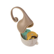 Krabička na cumlík opička hnedá Akuku